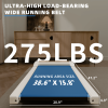 High-Efficiency Brushless Motor Treadmill with LED Display and Countdown Modes, Compact Design, Supports 275lbs Capacity, Ideal for Home Fitness