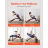 Multi-Functional Weight Bench for Full Body Workout, Roman Chair Hyperextension Bench