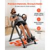 Inversion Table, 300 lbs Capacity Heavy Duty Back Inverter Stretcher, Inverted Table with Dual-Roller Locking, Decompression Tables for Shoulders