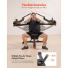 Incline Chest Fly and Rear Delt Fly Machine, 450 LBS Chest Machine, Adjustable Fitness Chest Bench Set