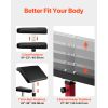 Preacher Curl Bench, Strength Training Biceps Machine, Max load 440 LBS Home Gym Equipment, Seated Arm Isolated Barbell Dumbbell Bicep Station