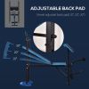 Adjustable Weight Bench with Barbell Rack and Leg Developer for Weight Lifting and Strength Training Multifunctional Workout Station for Home Gym Fitn