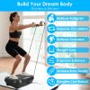 Whole Body Vibration Plate Exercise Machine 1–120 Speed Levels with 2 Resistance Bands